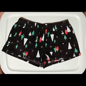 Christmas Pajama Shorts
